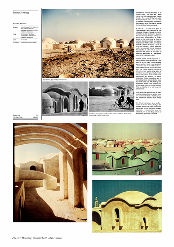 Satara Zone Housing - Presentation panels are drawings, images, and text graphically prepared by the architect and submitted to the Aga Khan Award for Architecture during the later round of the Award cycle. The portfolios are kept in the Aga Khan Trust for Culture Library for consultation purposes.