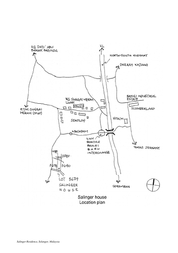 Salinger Residence Drawings