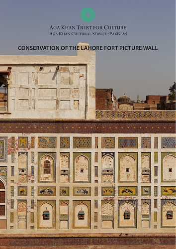Picture Wall Conservation - There are 21 monuments remaining in the present-day complex of the Lahore Fort. These monuments reflect the architectural characteristics of the historical periods they represent and the brilliance of the artistic excellence and workmanship of these eras. One of these buildings, known as the imperial kitchens, had lain in ruinous condition for a few decades. From 2016 to 2019, the Aga Khan Cultural Service - Pakistan and the Walled City of Lahore Authority took up the conservation of the historic imperial kitchens and its adaptive reuse under a 5 year development scheme for the Lahore Fort, which was approved by the government of Punjab.<div><br></div><div>The Lahore Fort Picture Wall is one of the principal features of the UNESCO World Heritage Site. It is about 460 meters (1,510 feet) long, with an average height of 16 meters (50 feet) and forms the northern and western façade of the Lahore Fort. Together with the Shah Burj Gate (Hathi Pol), the Picture Wall forms the original entrance to the Fort. Built approximately 400 years ago; it is among some of the most exquisite features of the Lahore Fort and is one of the largest murals in the world. Parts of the wall are extensively embellished in cut brickwork, cut glazed tile mosaic work, filigree work and painted lime plaster. The wall consists of an array of exquisitely decorated recessed panels, and the eaves and brackets of pavilions and other roof top structures are carved in sandstone and marble-work inlaid with semi-precious stones.<br></div>
