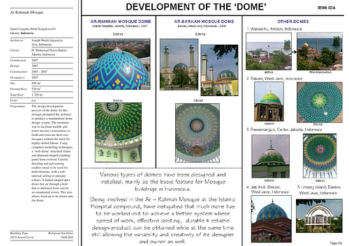 Ar Rahmah Mosque Presentation Panels