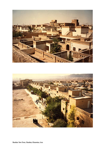 Shushtar New Town - For the Aga Khan Award for Architecture nomination procedures, architects are requested to submit several layers of documentation including photography. These images supplement the slides and digital images also submitted. 