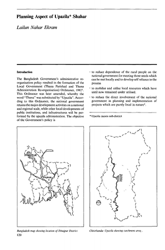 Lailun Nahar Ekram - Essay in Regionalism in Architecture, proceedings of the Regional Seminar sponsored by the Aga Khan Award for Architecture held at Bangladesh University of Engineering and Technology, in 1985.