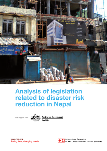 This report was commissioned by the IFRC and prepared by Mary Picard, legal consultant. It is one of several case studies the IFRC is undertaking to learn about how legislation can support (or impede) disaster risk reduction, particularly at the community level.<br>