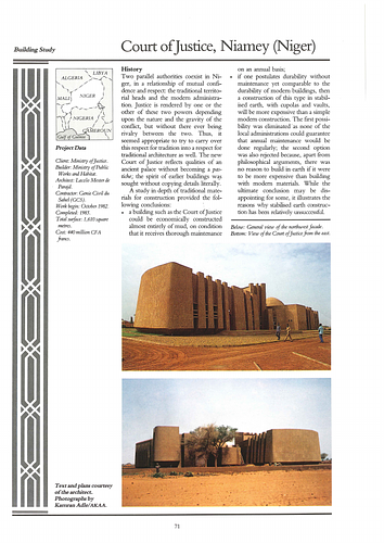 Court of Appeal - An article in Mimar: Architecture in Development, an  international architecture magazine focusing on architecture in the developing world and related issues of concern.