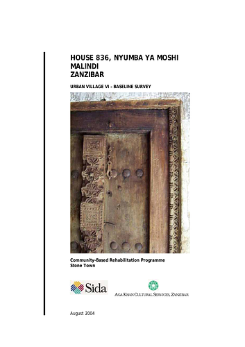 Baseline Survey of 836 Nyumba Ya Moshi House Rehabilitation