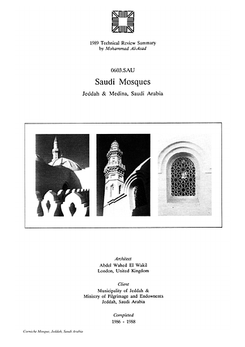 Corniche Mosque On-site Review Report