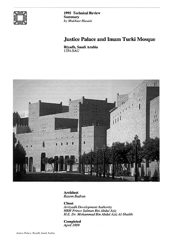 Justice Palace On-site Review Report