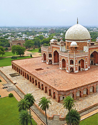 The Area of Humayun's Tomb