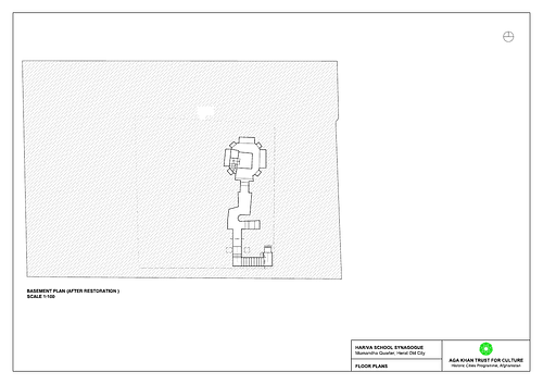 Hariva School - Drawing package of the Hazrat Bilal Mosque containing site plan, floor plans, elevations and sections.