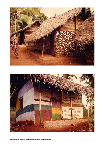 Photographs of Mayotte Social Housing