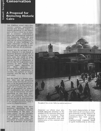  Cairo - Medina Magazine is a unique and ambitious project in the Middle East by a group of architects, designers and artists to collaborate to present both architecture conceived and created in Egypt, and examples from other contexts that contain elements relevant to architectural designers, students and educators working in Egypt. <br/><br/>This magazine that has been published in Arabic and English since 1998 is divided into three sections to aid the reader in critiquing their built environment; to see that each component negotiates with the other to form our visual world. Structure, decorative details and interpretations of spaces and how society reacts to them anchor Medina's founders' conception as apparent in the selection of articles presented on ArchNet. <br/><br/>Medina goes even further than presenting architectural, design and art projects; as part of their design revolution in Egypt, Medina also organizes annual design competitions for students and professionals, as well as supporting symposiums and art projects.