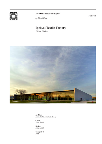 Ipekyol Textile Factory On-site Review Report